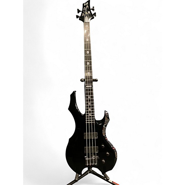 Used ESP Tom Araya Signature Black Electric Bass Guitar