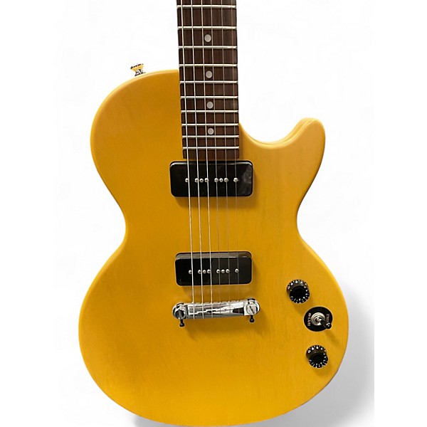 Used Epiphone Les Paul Special P90 Yellow Solid Body Electric Guitar