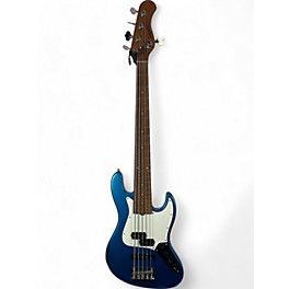 Used 2023 Sadowsky Guitars METRO EXPRESS Blue Electric Bass Guitar