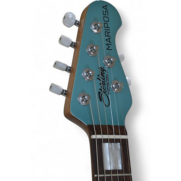 Used Sterling by Music Man Used Sterling by Music Man MARIPOSA TEAL Solid Body Electric Guitar