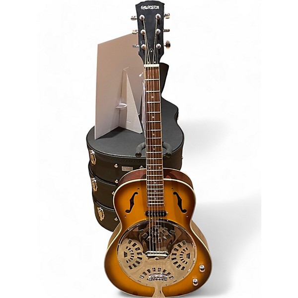 Used Galveston RESONATOR 2 Color Sunburst Resonator Guitar