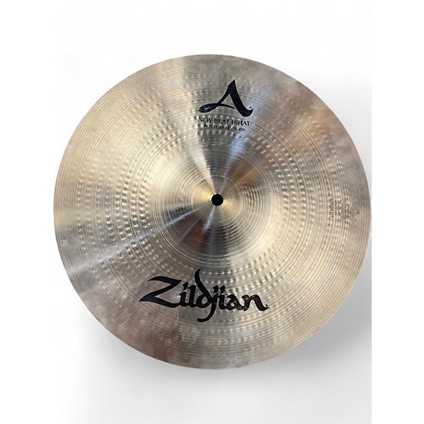 Used Zildjian 14in New Beat Hi Hat Pair Cymbal