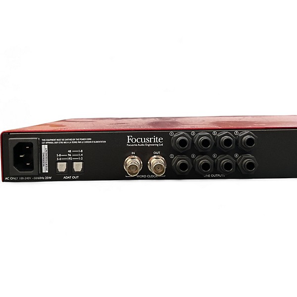 Used Focusrite Scarlett OctoPre Audio Converter