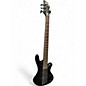 Used Schecter Guitar Research STEALTH 5 Black Electric Bass Guitar