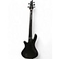 Used Schecter Guitar Research STEALTH 5 Black Electric Bass Guitar