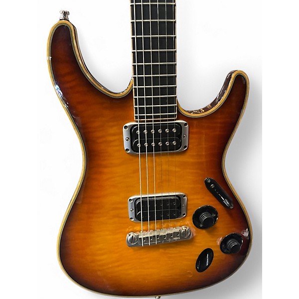 Vintage 1999 Ibanez PRESTIGE SC1620 2 Color Sunburst Solid Body Electric Guitar