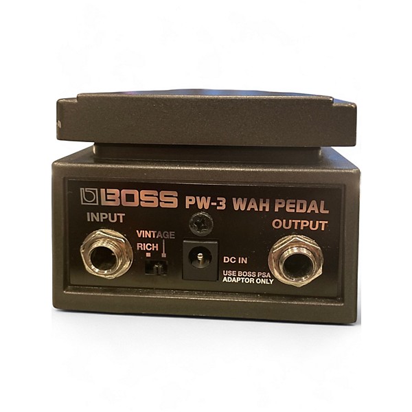 Used BOSS PW3 Wah Effect Pedal