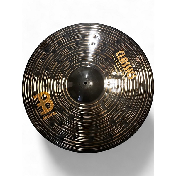 Used MEINL 20in CLASSIC CUTSTOMS DARK RIDE Cymbal