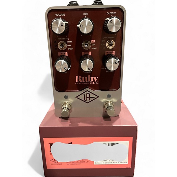 Used Universal Audio RUBY Guitar Preamp