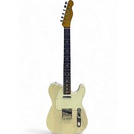 Used Fender Jimmy Page Mirror Telecaster White Blonde Solid Body Electric Guitar