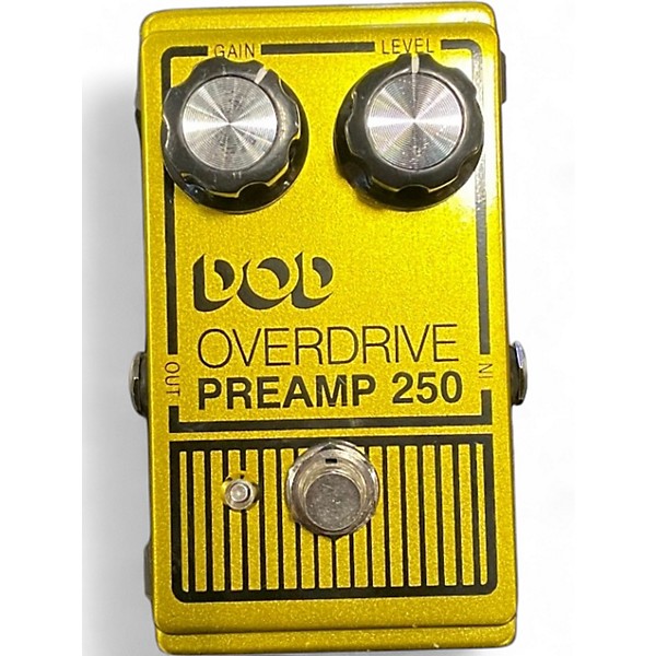 Used DOD Analog Overdrive Preamp 250 Effect Pedal