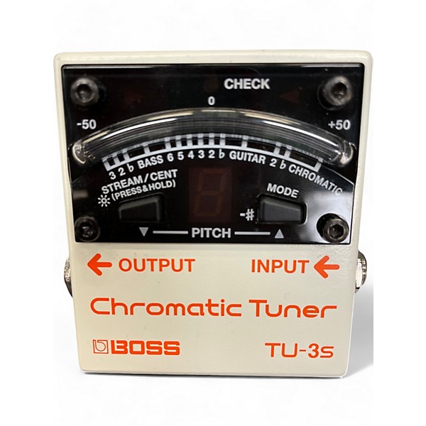 Used BOSS tu3s Pedal