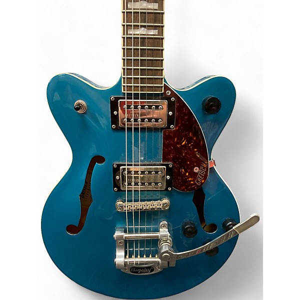 Used Gretsch Guitars g2657t Ocean Turquoise Hollow Body Electric Guitar