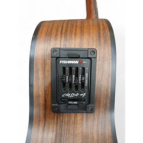 Used Breedlove an250 Natural Acoustic Electric Guitar