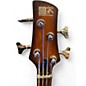 Used Ibanez SRF700 flat brown burst Electric Bass Guitar