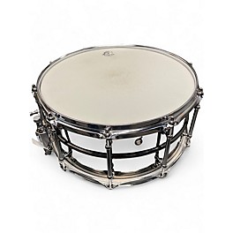 Used Pork Pie 14in Big Black Brass Black Chrome Drum