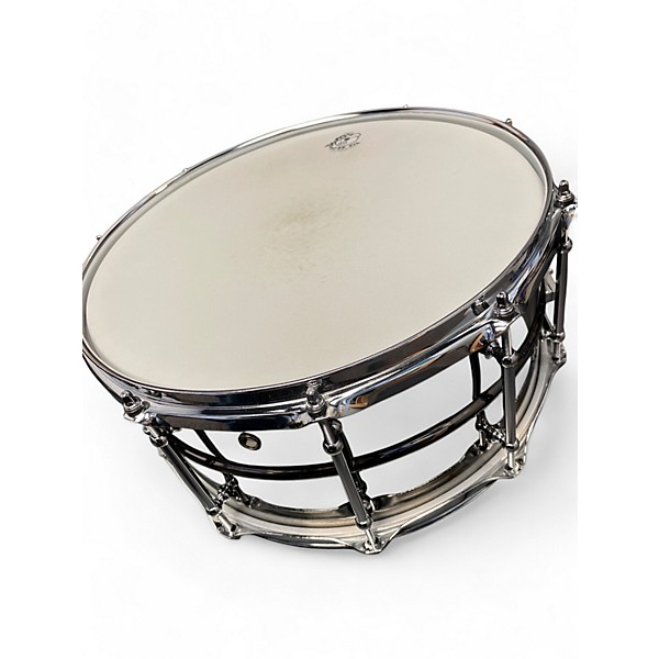 Used Pork Pie 14in Big Black Brass Black Chrome Drum