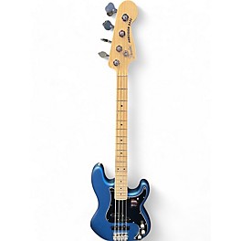 Used Fender Used Fender American Performer Precision Bass Lake Placid Blue Electric Bass Guitar