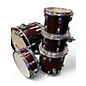 Used Ludwig Used Ludwig 5 Piece Classic Maple 5 pc Dark cherry stain Drum Kit thumbnail