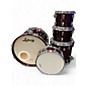 Used Ludwig Used Ludwig 5 Piece Classic Maple 5 pc Dark cherry stain Drum Kit