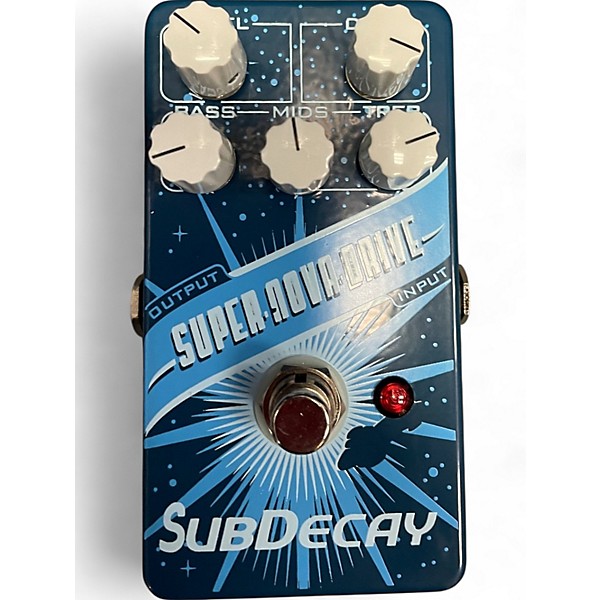 Used Subdecay SUPER NOVA DRIVE Effect Pedal