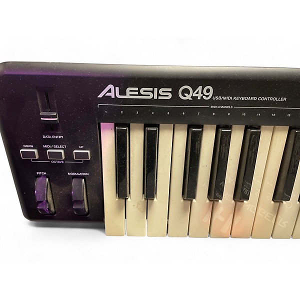 Used Alesis Q49 49 Key MIDI Controller