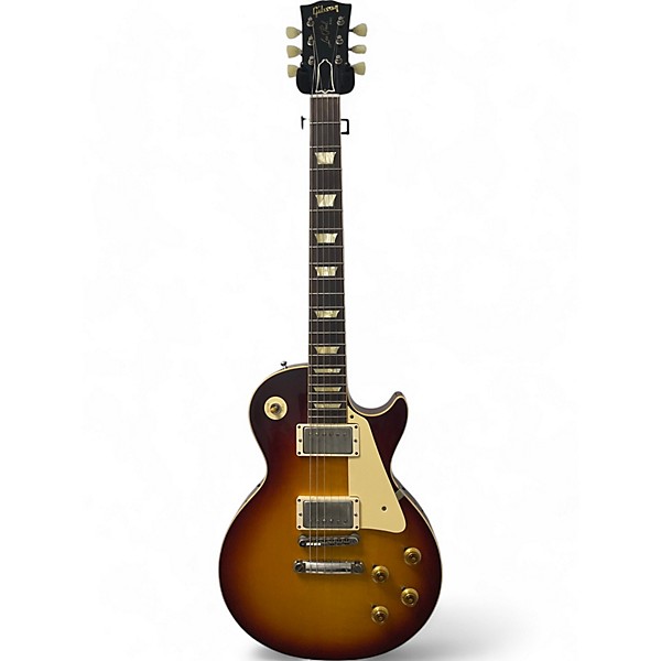 Used Gibson Standard Historic 1958 Les Paul Standard Reissue 2 Color Sunburst Solid Body Electric Guitar