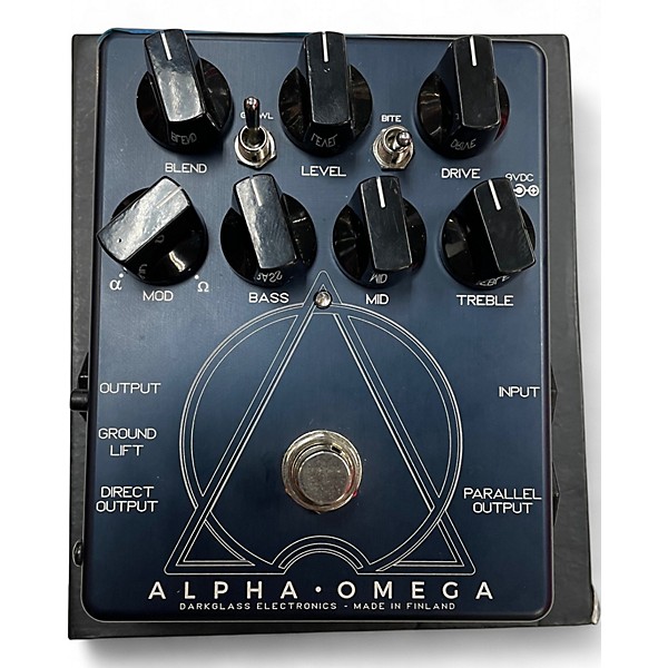 Used Darkglass ALPHA OMEGA Effect Pedal