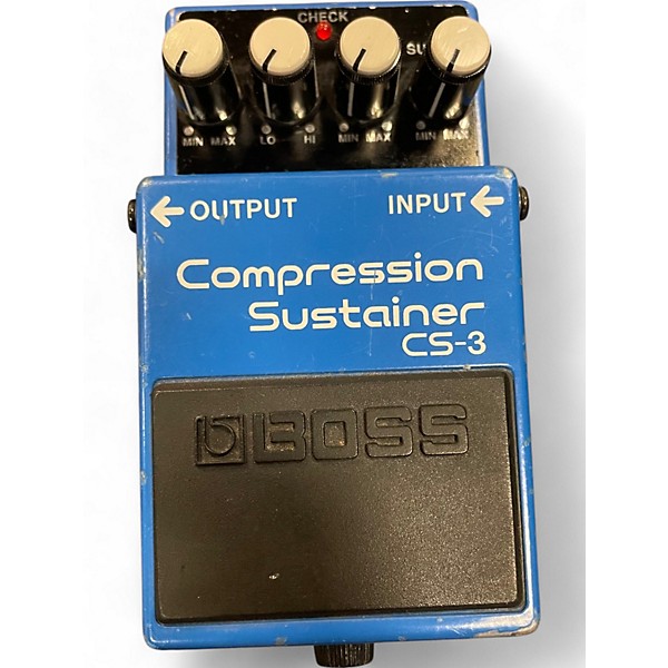 Used BOSS CS3 Compressor Sustainer Effect Pedal