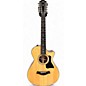 Used 2023 Taylor 352ce v-class Natural 12 String Acoustic Electric Guitar thumbnail