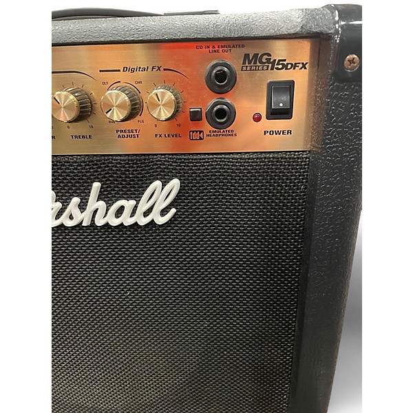 Used Marshall Used Marshall MG15DFX Guitar Combo Amp