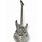 Used ESP LTD M1000 Custom 1 of 1 HH Black and Silver Solid Body Electric Guitar thumbnail