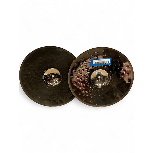 Used MEINL 14in Classic Custom Medium Hi Hat Pair Cymbal