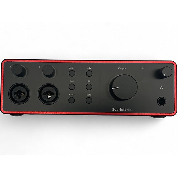 Used Focusrite Used Focusrite Scarlett 4i4 Gen 4 Audio Interface