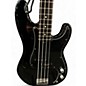 Used 2004 Fender American Standard Precision Bass Black Electric Bass Guitar