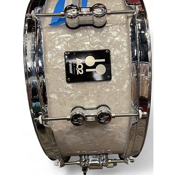 Used SONOR 14in AQ2 Pearl White Drum