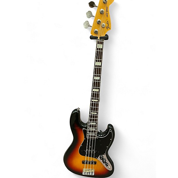 Used Fender JB75 Reissue 2 Color Sunburst Electric Bass Guitar