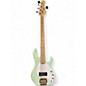 Used Sterling by Music Man Used Sterling by Music Man Stingray 5 Mint Green Electric Bass Guitar thumbnail