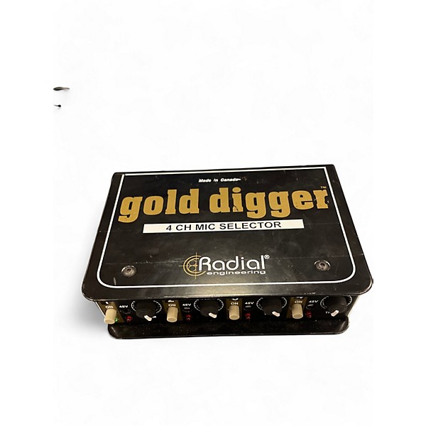 Used Radial Engineering Gold Digger Microphone Preamp