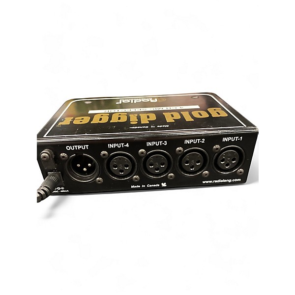 Used Radial Engineering Gold Digger Microphone Preamp