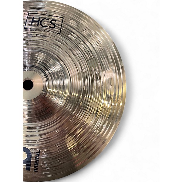 Used MEINL 10in HCS Splash Cymbal