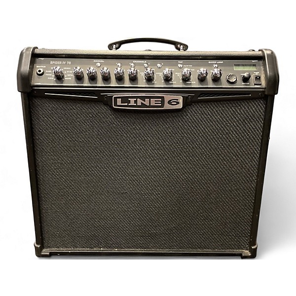 Used Line 6 Spider IV 75W 1x12 Guitar Combo Amp