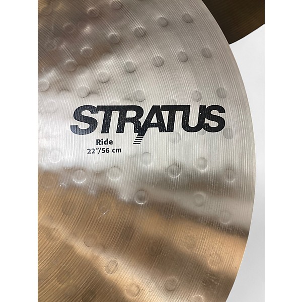 Used SABIAN 22in Stratus ride Cymbal