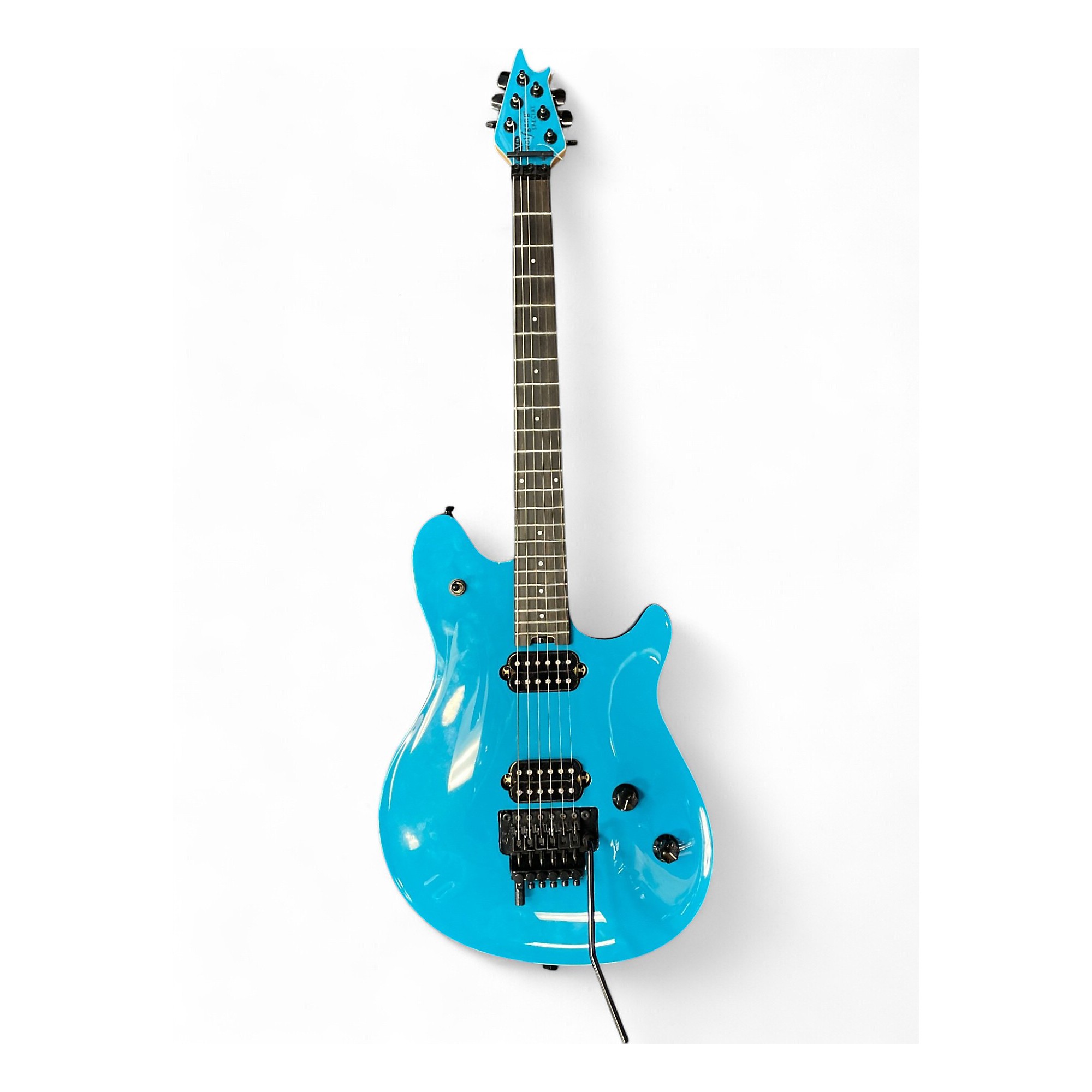 Used EVH Wolfgang Special miami blue Solid Body Electric