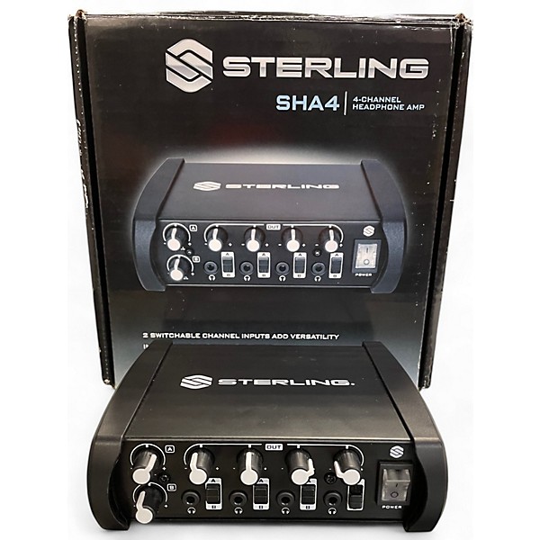 Used Sterling Audio SHA4 Headphone Amp