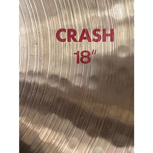 Used Paiste 18in 2002 Crash Cymbal