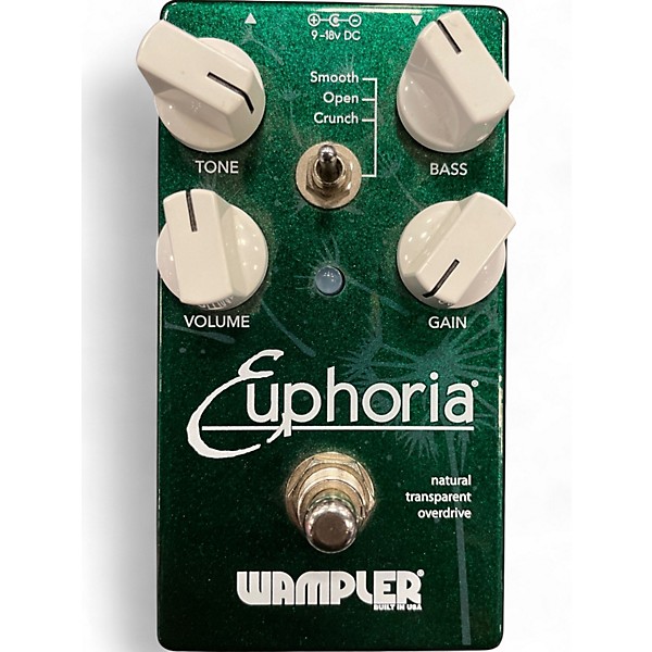 Used Wampler Euphoria Overdrive Effect Pedal