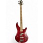 Used Mitchell MB200 Candy Red Burst Electric Bass Guitar thumbnail