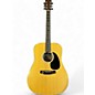 Vintage 1978 Takamine F-340 Natural Acoustic Electric Guitar thumbnail