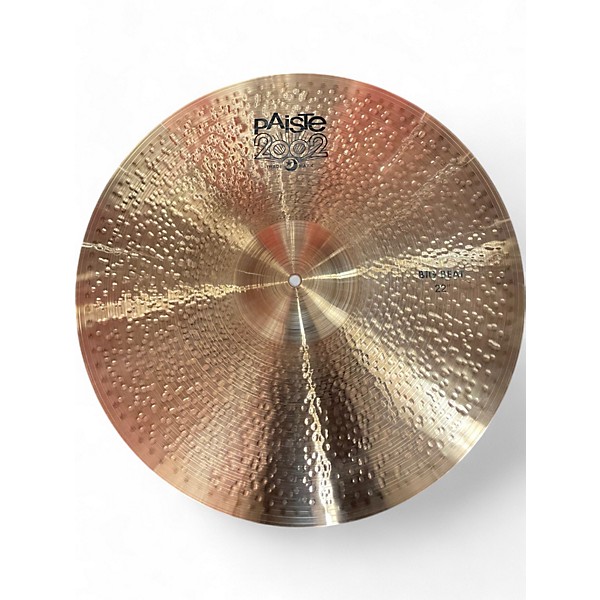 Used Paiste 22in 2002 Crash Cymbal